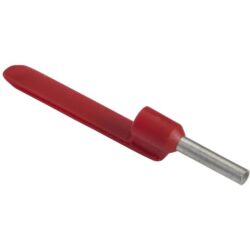 Schneider Automation - Embout de câblage porte-repères - format moyen - 1 mm² - rouge - DZ5CA010
