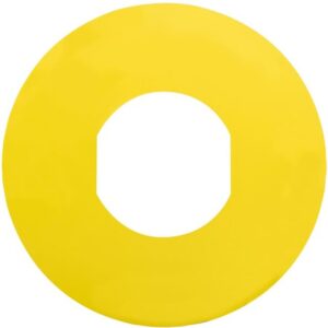 Schneider Automation - Etiquette non marquée - Ø22 - Ø60mm - jaune - ZBY9101