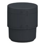 Schneider Automation - Harmony XVB7 - Éclairage modul. pour tour - base/couv. Ø70 mm - gris 24AC/DC - XVB7C21B