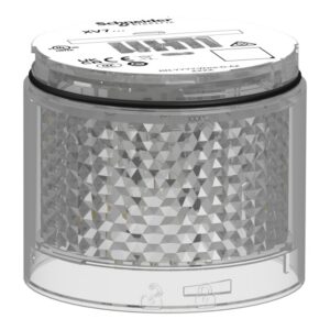 Schneider Automation - Harmony XVB7 - module lumineux - blanc -Ø 70mm - fixe - lentille de couleur - XVB7C27