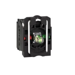 Schneider Automation - Harmony corps de bouton lumineux - Ø22 - LED Universelle 1O+1F - ZB5AW0G15