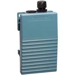 Schneider Automation - Interrupteur à pied simple XPE-M - sans capot - métallique - bleu - 2O+2F - XPEM111