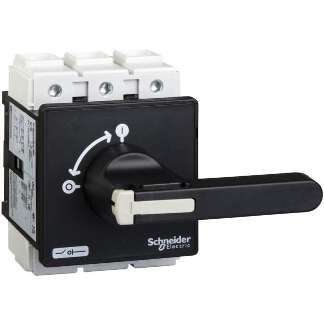 Schneider Automation - Interrupteur-sectionneur VBF - 3P - 690V 125A - crosse noire cadenassable - VBF5 Schneider Automation - Interrupteur-sectionneur VBF - 3P - 690V 125A - crosse noire cadenassable - VBF5