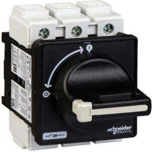 Schneider Automation - Interrupteur-sectionneur VBF - 3P - 690V 80A - poignée noire cadenassable - VBF4