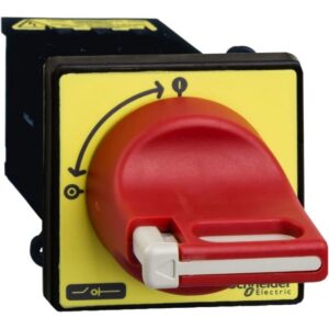 Schneider Automation - Interrupteur-sectionneur VCDN - 3P - 690V 12A - poignée rouge cadenassable - VCDN12
