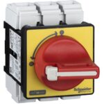 Schneider Automation - Interrupteur-sectionneur VCF - 3P - 690V 80A - poignée rouge cadenassable - VCF4