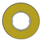 Schneider Automation - Légende Ø60mm - EMERGENCY STOP - jaune - ISO13850 - ZBY9320 – Image 2