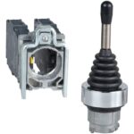 Schneider Automation - Manipulateur 4 positions avec rappel à zéro - XD4PA24