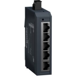 Schneider Automation - Modicon Standard Unmanaged Switch - 5 ports for copper - MCSESU053FN0
