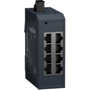 Schneider Automation - Modicon Unmanaged Switch - 8 ports for copper - MCSESU083FN0