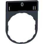 Schneider Automation - Porte étiquette 30x40mm standard - Ø22 - avec étiquette I-O-II - ZBY2186