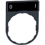 Schneider Automation - Porte étiquette 30x40mm standard - Ø22 - avec étiquette O-I - ZBY2178