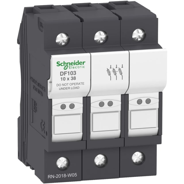 Schneider Automation - Porte fus 3p 32a pour fusible - DF103 Schneider Automation - Porte fus 3p 32a pour fusible - DF103