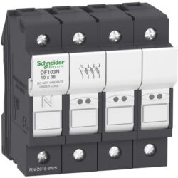 Schneider Automation - Porte fus 3p n 32a pour fusibl - DF103N