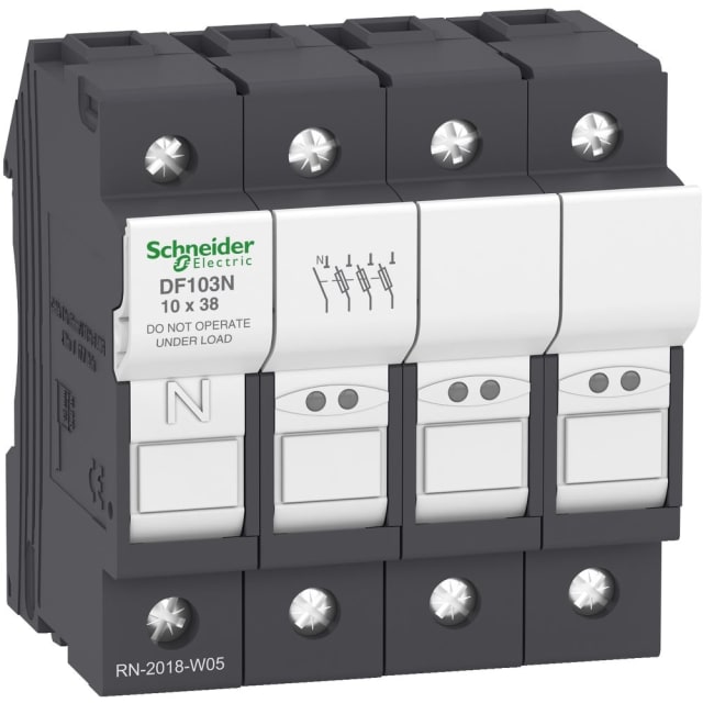 Schneider Automation - Porte fus 3p n 32a pour fusibl - DF103N Schneider Automation - Porte fus 3p n 32a pour fusibl - DF103N