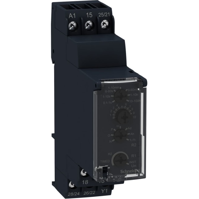 Schneider Automation - RELAIS DE TEMPORISATEUR MULTIFONCTION - RE22R2MMU Schneider Automation - RELAIS DE TEMPORISATEUR MULTIFONCTION - RE22R2MMU