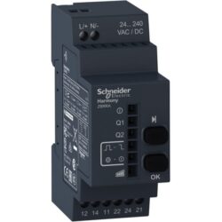 Détails visibles de Récepteur programmable 2 sorties relais 3A ZBRRA pour Relais d'interface