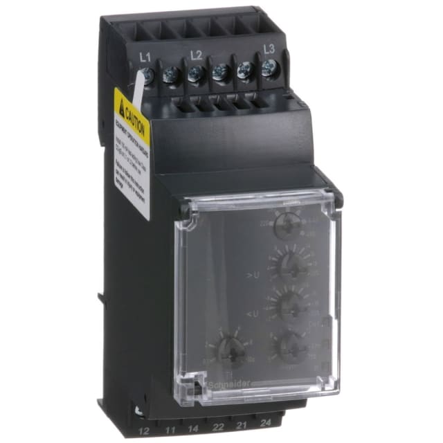 Schneider Automation - Relais de contrôle multifonction RM35-T - plage 194-528 V AC - RM35TF30 Schneider Automation - Relais de contrôle multifonction RM35-T - plage 194-528 V AC - RM35TF30
