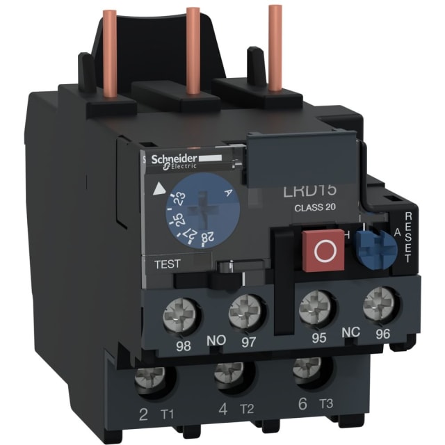 Schneider Automation - Relais thermique 23 28 à classe 20 TeSys modèle D - LRD1530 Schneider Automation - Relais thermique 23 28 à classe 20 TeSys modèle D - LRD1530