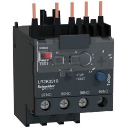 Relais thermique moteur 2,6-3,7A classe 10A, montage adossable directement