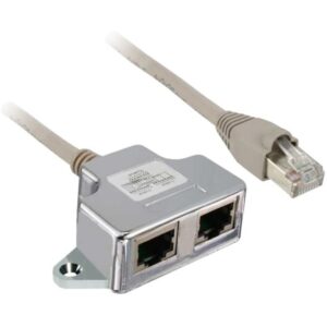 Schneider Automation - Tés de dérivation Modbus - 1 x RJ45 mâle et 2 x RJ45 femelle - câble 0
