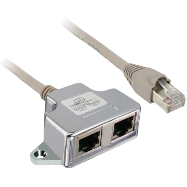 Schneider Automation - Tés de dérivation Modbus - 1 x RJ45 mâle et 2 x RJ45 femelle - câble 0 Schneider Automation - Tés de dérivation Modbus - 1 x RJ45 mâle et 2 x RJ45 femelle - câble 0