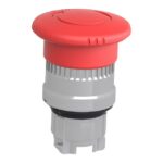 Schneider Automation - Tête pour Arrêt d'urgence Ø40 - tourner pour déverrouiller - Ø22 - rouge - ZB4BS844 – Image 4