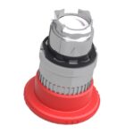 Schneider Automation - Tête pour Arrêt d'urgence Ø40 - tourner pour déverrouiller - Ø22 - rouge - ZB4BS844 – Image 6