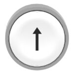Schneider Automation - Tête pour bouton-poussoir - Ø22 - blanc - flèche haute - ZB4BA334 – Image 11