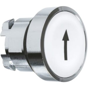 Schneider Automation - Tête pour bouton-poussoir - Ø22 - blanc - flèche haute - ZB4BA334