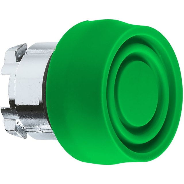 Schneider Automation - Tête pour bouton-poussoir - Ø22 - capuchonné - vert - ZB4BP3S Schneider Automation - Tête pour bouton-poussoir - Ø22 - capuchonné - vert - ZB4BP3S