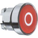 Schneider Automation - Tête pour bouton-poussoir - Ø22 - rouge - O - ZB4BA432