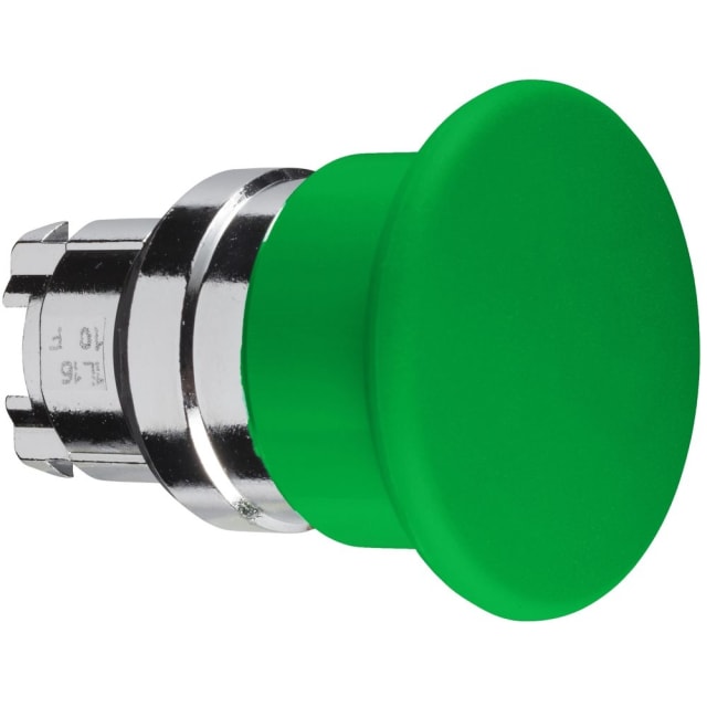 Schneider Automation - Tête pour bouton-poussoir Ø40 - Ø22 - vert - ZB4BC3 Schneider Automation - Tête pour bouton-poussoir Ø40 - Ø22 - vert - ZB4BC3