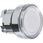 Schneider Automation - Tête pour bouton-poussoir lumineux - Ø22 - blanc - ZB4BW31
