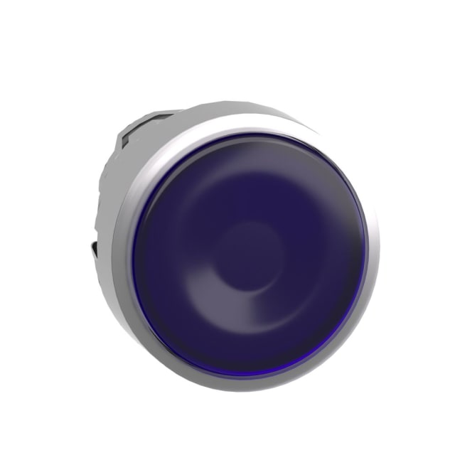 Schneider Automation - Tête pour bouton-poussoir lumineux - Ø22 - bleu - ZB4BH063 Schneider Automation - Tête pour bouton-poussoir lumineux - Ø22 - bleu - ZB4BH063
