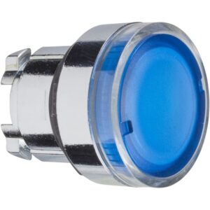 Schneider Automation - Tête pour bouton-poussoir lumineux - Ø22 - bleu - ZB4BW36