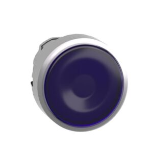 Schneider Automation - Tête pour bouton-poussoir lumineux - Ø22 - bleu - ZB4BW363