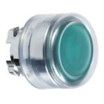 Schneider Automation - Tête pour bouton-poussoir lumineux - Ø22 - capuchonné - vert - ZB4BW533 – Image 8