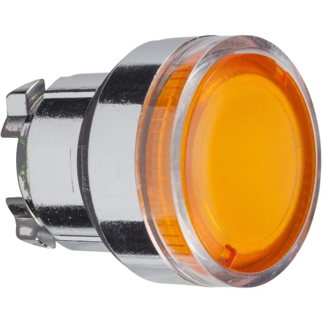 Schneider Automation - Tête pour bouton-poussoir lumineux - Ø22 - jaune - ZB4BW35 Schneider Automation - Tête pour bouton-poussoir lumineux - Ø22 - jaune - ZB4BW35