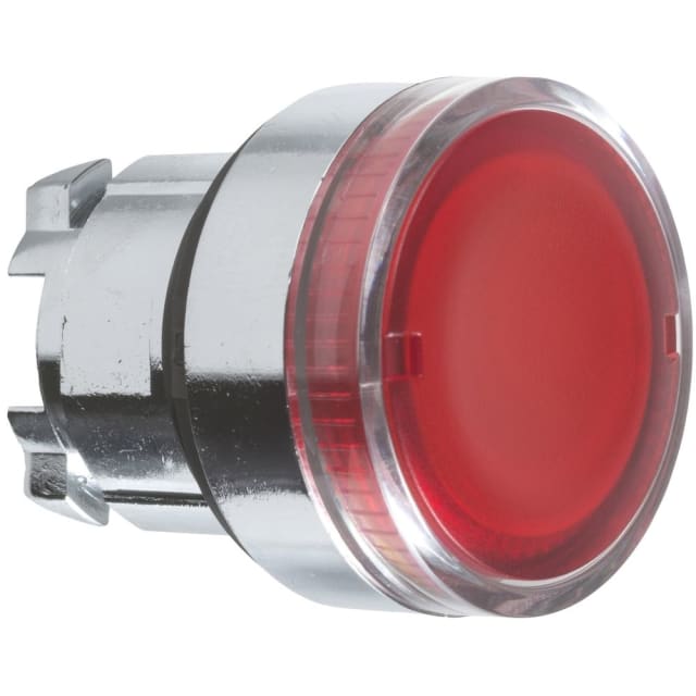Schneider Automation - Tête pour bouton-poussoir lumineux - Ø22 - rouge - ZB4BW34 Schneider Automation - Tête pour bouton-poussoir lumineux - Ø22 - rouge - ZB4BW34