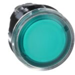 Schneider Automation - Tête pour bouton-poussoir lumineux - Ø22 - vert - ZB4BW33