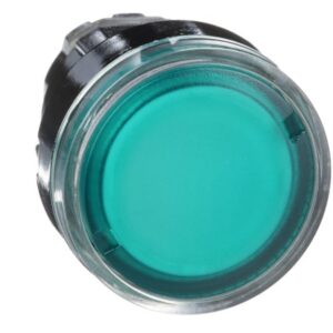Schneider Automation - Tête pour bouton-poussoir lumineux - Ø22 - vert - ZB4BW33