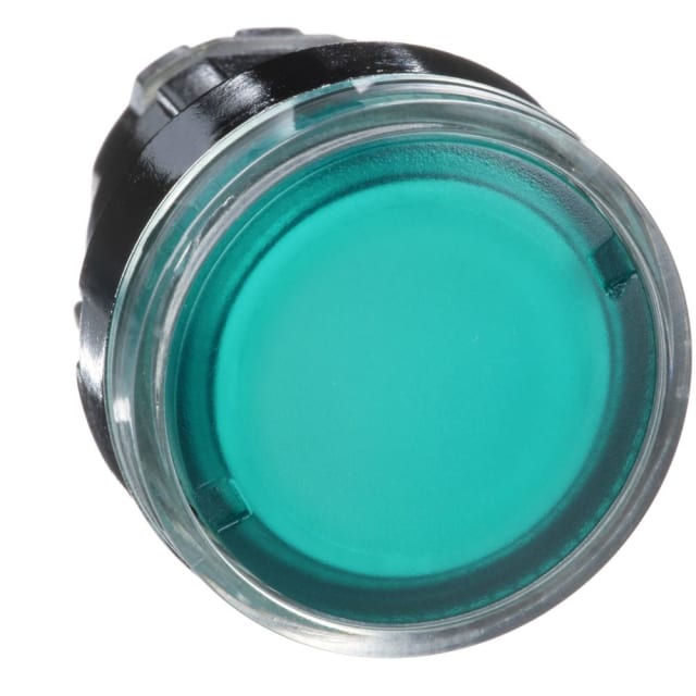 Schneider Automation - Tête pour bouton-poussoir lumineux - Ø22 - vert - ZB4BW33 Schneider Automation - Tête pour bouton-poussoir lumineux - Ø22 - vert - ZB4BW33