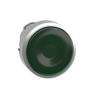 Schneider Automation - Tête pour bouton-poussoir lumineux - Ø22 - vert - ZB4BW333