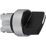 Schneider Automation - Tête pour bouton tournant - 2 positions - Ø22 - noir - ZB4BD4