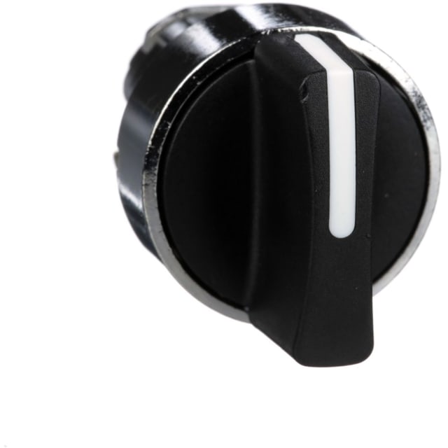 Schneider Automation - Tête pour bouton tournant - 3 positions - Ø22 - noir - ZB4BD3 Schneider Automation - Tête pour bouton tournant - 3 positions - Ø22 - noir - ZB4BD3