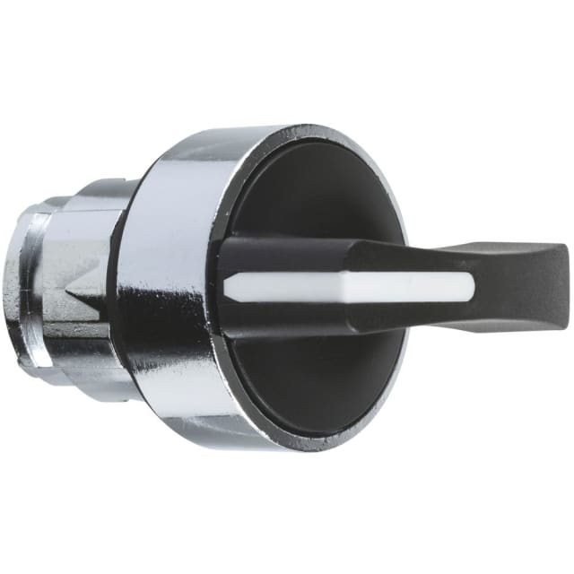 Schneider Automation - Tête pour bouton tournant - 3 positions - Ø22 - noir - ZB4BJ3 Schneider Automation - Tête pour bouton tournant - 3 positions - Ø22 - noir - ZB4BJ3