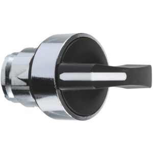 Schneider Automation - Tête pour bouton tournant - 3 positions - Ø22 - noir - ZB4BJ5