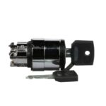 Schneider Automation - Tête pour bouton tournant à serrure - 2 positions - Ø22 - noir - ZB4BG4 – Image 5