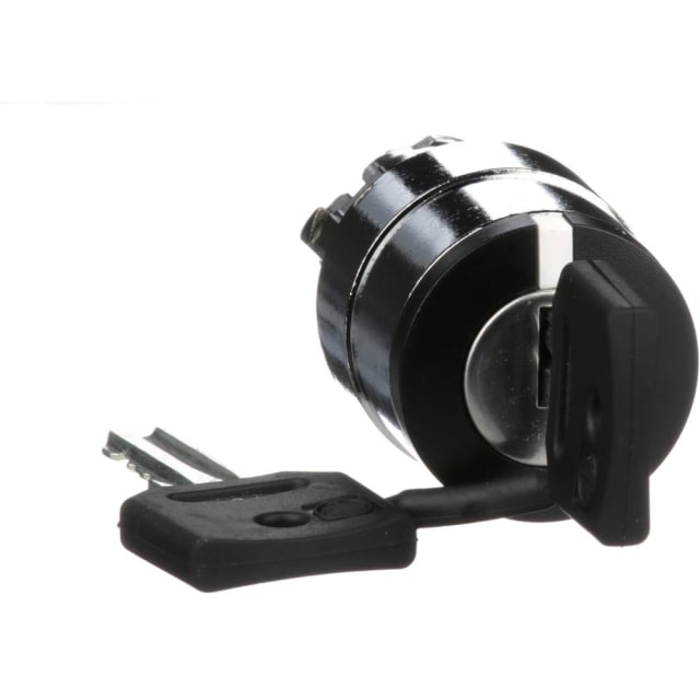 Schneider Automation - Tête pour bouton tournant à serrure - 2 positions - Ø22 - noir - ZB4BG4 Schneider Automation - Tête pour bouton tournant à serrure - 2 positions - Ø22 - noir - ZB4BG4